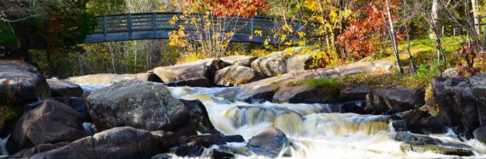 Marinette Wisconsin Waterfall